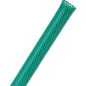 Techflex-PTN0.13GN-Kabelsok-Kabelsleeve-Kabelbeschermer-Kabel Management–Kabelkous-Kabelmantel-1.2-2.44mm-Kleur: Groen-Lengte:33 mtr