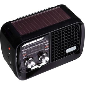 Noodradio - Zwengelradio - Noodradio Opwindbaar en Batterij - Draagbare Radio - Nood Radio - Noodradio Opwindbaar - Zwengelradio met DAB - Zwengelradio DAB