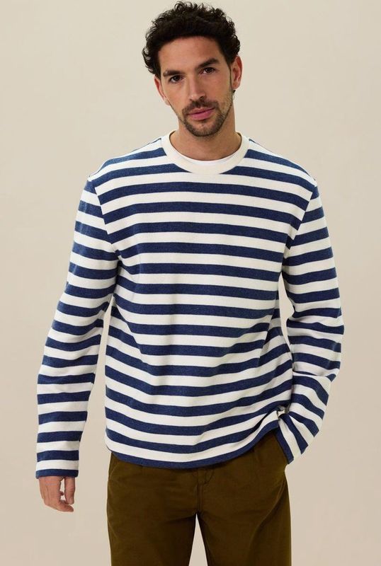 Sissy-Boy - Gestreepte Sweater - Blauw