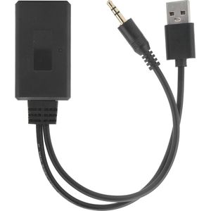 Auto Bluetooth-ontvanger 5V/12V - Aux-adapter voor muziekstreaming en handsfree bellen