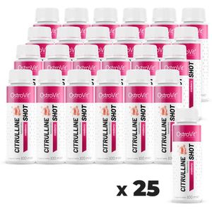 Aminozuren - OstroVit Citrulline Shot 25 x 100 ml - Cranberry