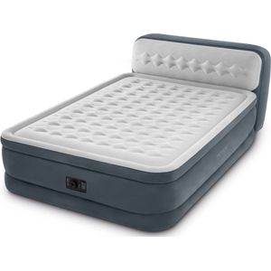 Intex Luchtbed Ultra Plush Headboard met ingebouwde pomp 64448