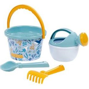 Little Dutch Strandset 9,5 cm 5-delig Oceans Dream Blauw