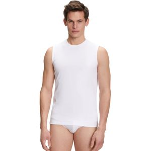 FALKE Daily Comfort 2-Pack Muscle Shirt ademend katoen multipack top van onderlaag heren wit - maat M