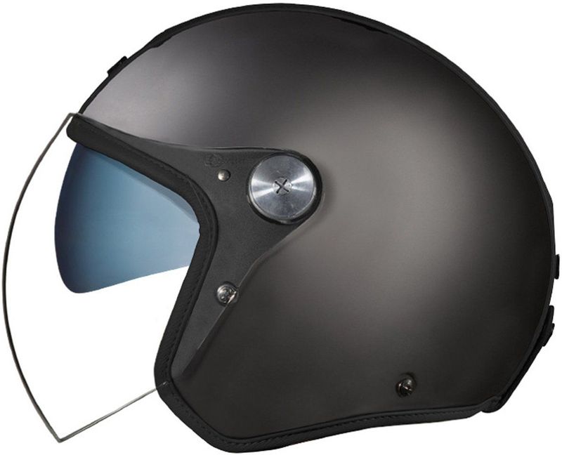 X.G30 - Motorhelm - Zwart - Koolstofvezel - Retro Ontwerp