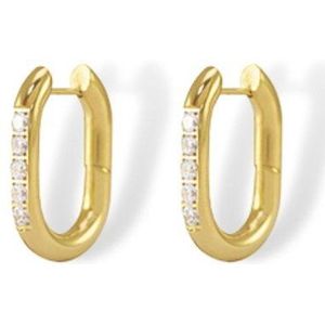 Zatthu Jewelry - N22FW537 - Jipp oorringen met zirkonia small