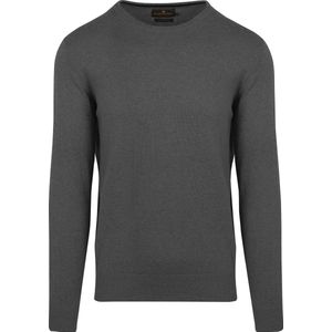 Steppin' Out Trui Cotton Cashmere Antraciet - Maat XL - Heren - Pullovers
