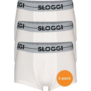 Sloggi Men GO Hipster - heren boxers (3-pack) - wit - Maat: XXL