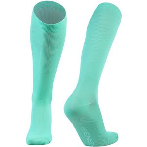 KANGKA® Compressiekousen Maat 39-42 (L/XL) - Lichtgroen - Steunkousen voor Zittend en Staand Beroep - Reissokken - Compressie sokken voor Hardlopen, Wandelen, Vliegtuig