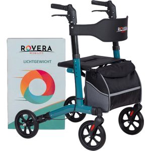 Rovera Mobility - Easy Lichtgewicht Rollator - Groen - Aluminium