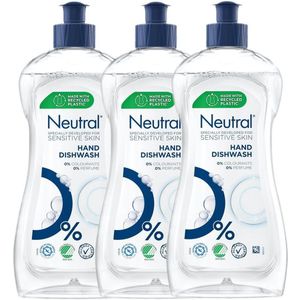 Neutral Afwasmiddel Parfumvrij - Voordeelverpakking 3 x 500 ml