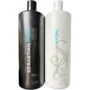 Sebastian Hydre Shampoo 1000 ml + Hydre Conditioner 1000 ml
