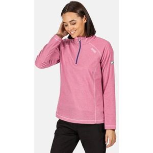 Dames Montes Lichtgewicht fleece met halve rits Outdoortrui roze