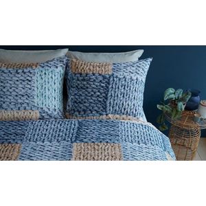 Ariadne At Home Wool Shades Dekbedovertrek - Blauw