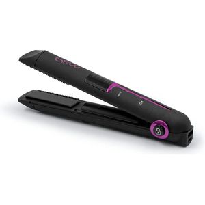 Snoerloze stijltang - USB-oplader - drie temperatuurstanden - snelle opwarming - keramische verwarmingsplaten - ideaal voor onderweg