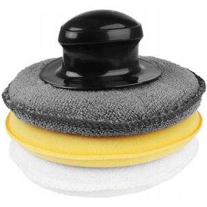 3x Schuim Applicator Pads met Klittenband - 12,5 cm