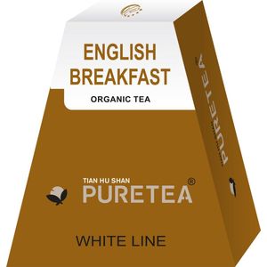 PURETEA English Breakfast - Biologische Thee - 72 stuks