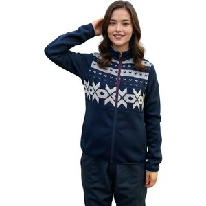 Alpine Pro Noresa Trui Met Volledige Rits Blauw L Vrouw