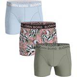 Bjorn Borg - Björn Borg Boxershorts 3-Pack Multicolour - Heren - Maat L - Body-fit