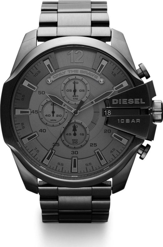 Diesel Chief DZ4282 Herenhorloge 51 mm - Grijs