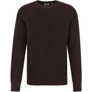 WE Fashion - Heren Slim Fit Trui - Gebreide Structuur