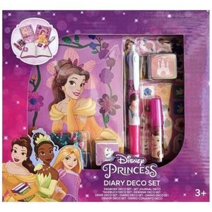 Disney Princess - Belle - Dagboek - decoratie set