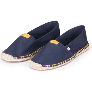 Kingdom of Wow - Heren Espadrilles Urban Nights Donker Blauw Maat 46 - Handgemaakt