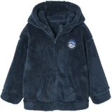 Sherpa - Vest - Nachtblauw - Jongens - Met Capuchon - Lange Mouwen