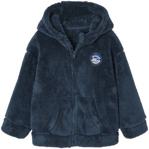 Sherpa - Vest - Nachtblauw - Jongens - Met Capuchon - Lange Mouwen