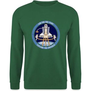 NASA Aim For The Stars Sweater Heren
