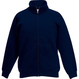 Fruit Of The Loom Kinder / Kinderen Unisex Poly-Katoen Sweat jack (Donker Marine)