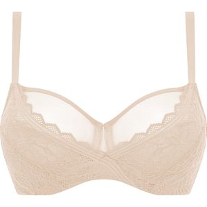 Chantelle - Floral Touch - Bedekkende Beugelbh - Golden Beige - C 95