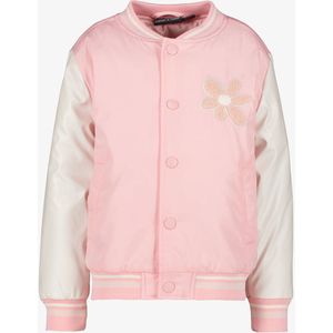 TwoDay meisjes bomberjack roze wit - Maat 92