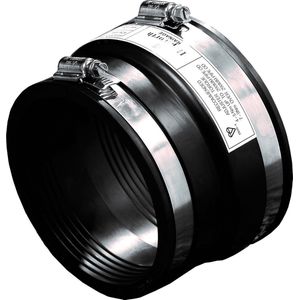 Rubber flex.kopp. met verloop 190-215/150-165mm