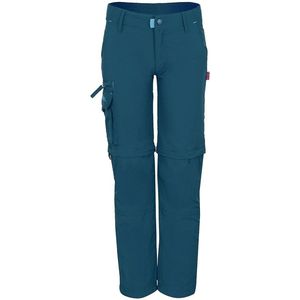 Trollkids - Oppland - Afritsbare Trekkingbroek - Blauw - Slim Fit