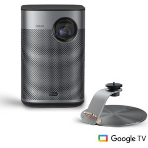 XGIMI Halo+ (GTV) met X-Desktop standaard - Draagbare Smart-projector - Beamer - Google TV Ref + 3.0 - Harman/Kardon 2 x 5W luidsprekers - Chromecast - 700 ISO Lumen - Dolby Audio - Bluetooth 5.1 - DTS-HD