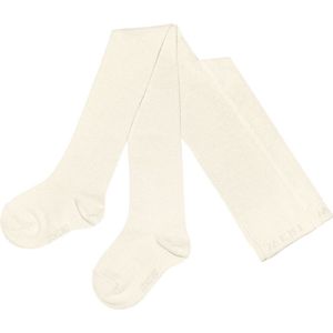 Maillots - Broekkousen - 2 Paar - Biokatoen - Creme en Groen - Maat 98-104 - 3/4 Jaar