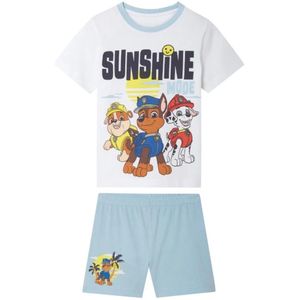 paw patrol Shortama - Pyjama Kind - paw patrol - Korte mouw - Maat 122/128 - 100% katoen