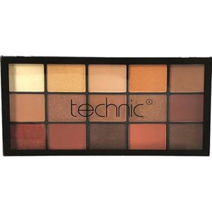 Technic Pressed Pigment Oogschaduw Palette - Bronze & Beautiful