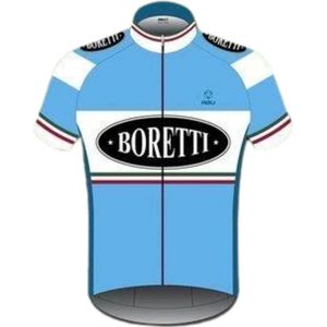 Agu Fietstrui Boretti blauw/wit dames Maat M