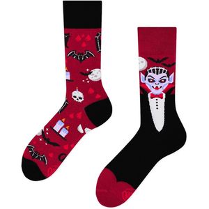 Many Mornings unisex sokken - Bloody Dracula - Unisex - Maat: 39 - 42