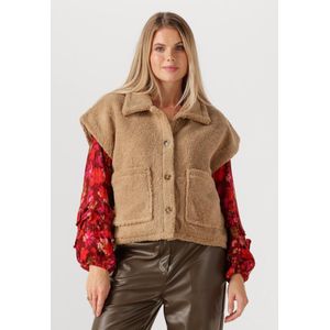 Ydence - Gilet Rejou - Beige - Dames