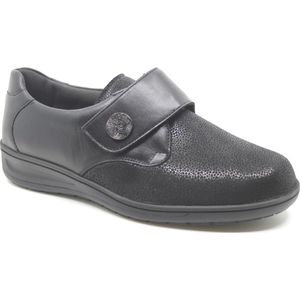 Solidus - 29506 Kate 506 - Klittenbandschoenen - Vitello/Planetflex Schwarz