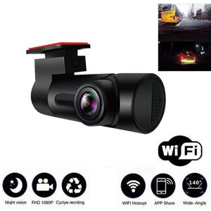 Auto DVR Achteruitrijcamera Parkeerbewaking Recorder G-sensor 140° Groothoek