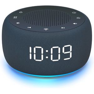 Alarm Clock Radio with Night Light and Multiple Wake Up Sounds