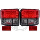 Volkswagen - Diederichs 2270996 - Set Achterlichten - Zwart - Rood - Transparant - LED