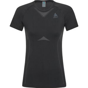 Odlo - Suw Top Crew Neck S/S Performance Light - Sportshirt - Zwart