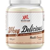 XXL Nutrition - Whey Delicious - Vanille Kaneel - Wei Eiwitpoeder met BCAA & Glutamine, Proteïne poeder, Eiwit shake, Whey Protein - 1000 gram