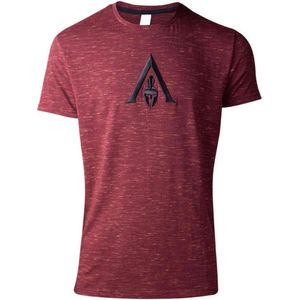 Assassin's Creed Odyssey - Odyssey Logo space dye heren unisex T-shirt rood - S