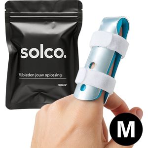 Aluminium Vingerspalk Maat M 7,5cm voor Triggerfinger Mallet Vingerspalk - Vingerbrace - Vingerspalken - Vinger Splint